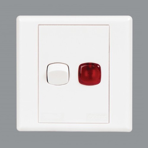 Orange Double Pole Switch