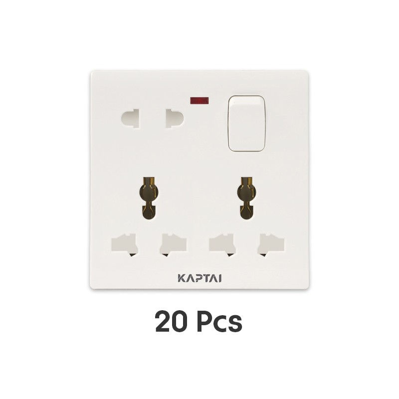 KAPTAI 8-Pin Multi Socket (20 Pcs)