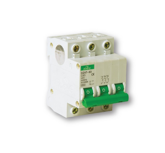 Eco-G MCB 4.5 KA Three Pole